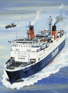 Trajekt přes kanál La Manche od John S. Smith