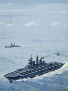 HMS Invincible (kvaš na papíře) od John S. Smith