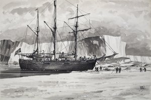Rám (kvaš na papíře) od John S. Smith
