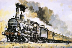 Orient Express, představený v roce 1883 od John S. Smith