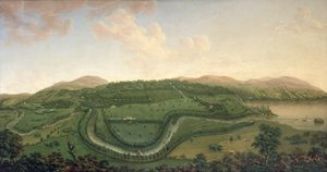 Taymouth ze severu, 1755 od John Sanger