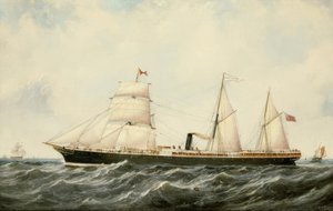 John Scott, Parník Arratoon Apcar / Malované, 1873