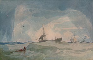 A Dismasted Brig, 1923 od John Sell Cotman