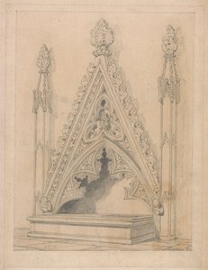 Památník v Raveningham Church, Norfolk od John Sell Cotman