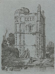 Brandsby Tower, Yorkshire od John Sell Cotman