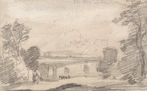 Bridge and Ruin, po Richardu Wilsonovi; Na Tibeře od John Sell Cotman