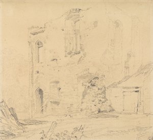 Hrad Caister, Norfolk od John Sell Cotman