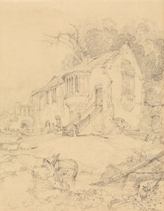 Převorství Castle Acre, Norfolk od John Sell Cotman