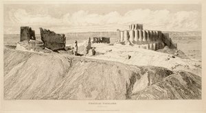 Château Gaillard (pohled od severovýchodu) od John Sell Cotman