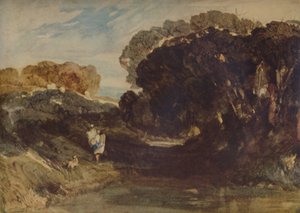 Temné stromy, 1923 od John Sell Cotman