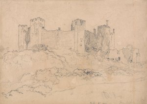 Hrad Framlingham, Suffolk od John Sell Cotman