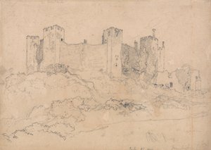 Hrad Framlingham, Suffolk od John Sell Cotman