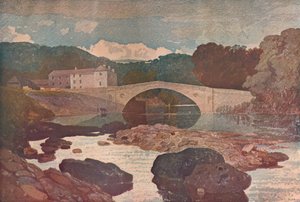 Greta Bridge, c1807, 1911 od John Sell Cotman