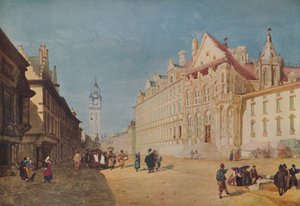 Hotel De Ville, Gent, 1923 od John Sell Cotman
