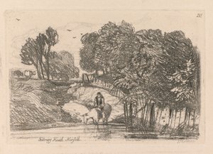 Liber Studiorum: Plate 20, Felbrigg Heath, Norfolk od John Sell Cotman