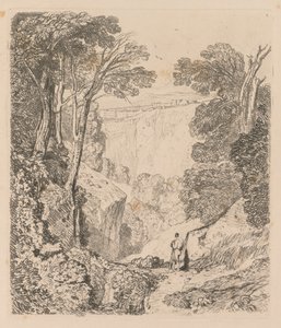 Liber Studiorum: Talíř 2, Pohled na Clifton od John Sell Cotman