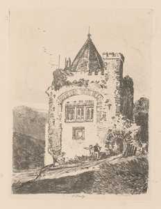 Kniha studií: deska 37, studie, 1838 od John Sell Cotman