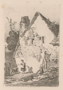 Liber Studiorum: Plate 40, Lakenham, poblíž Norwiche od John Sell Cotman