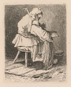 Liber Studiorum: Deska 44, Náčrt podle Rembrandta od John Sell Cotman