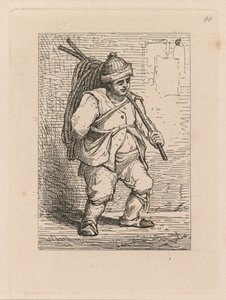 Kniha studií: Plate 48, Studie od John Sell Cotman
