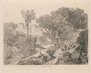 Liber Studiorum: Talíř 6, Midasův soud od John Sell Cotman