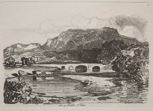 Kniha studií: Tan y Beolch, Severní Wales od John Sell Cotman
