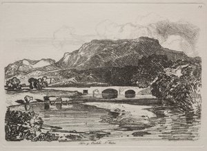 Liber Studiorum: Tan y Beolch, Severní Wales, 1838. od John Sell Cotman