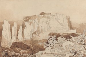 Mortain, Normandie od John Sell Cotman