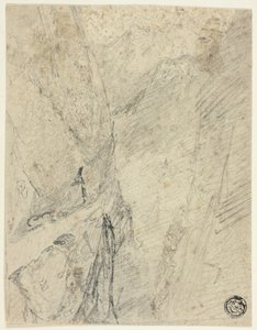 Horská soutěska od John Sell Cotman