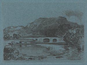 Tan-y-Bwlch, Merionethshire, Severní Wales od John Sell Cotman