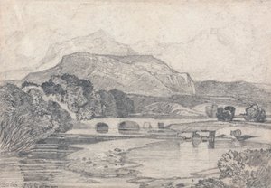 Tan-y-Bwlch, Severní Wales od John Sell Cotman