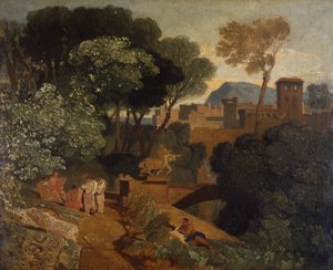 Midasův soud od John Sell Cotman