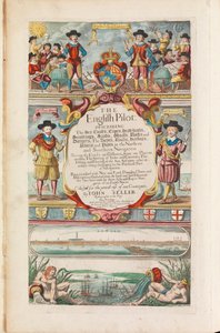 Anglický lodivod první kniha: popis severní plavby, cca 1671 (papír) od John Seller