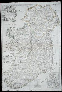 Mapa Irska