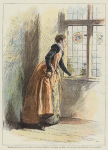 Srdce Denise (chromolitho) od John Seymour Lucas