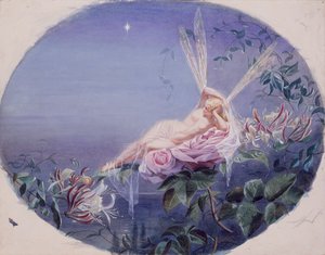 The Evening Star (wc a kvaš na papíře)