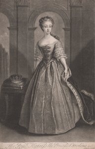 Její královská výsost princezna Carolina od John Simon