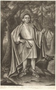 Ho Nee Yeath Taw No Row, král Generethgaricku od John Simon after John Verelst