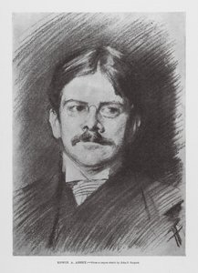 Edwin A Abbey (rytina) od John Singer (after) Sargent