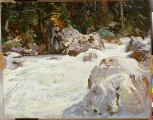 Torrent v Norsku, 1901 od John Singer Sargent