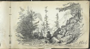 Alpská krajina, Oetztal, Rakousko od John Singer Sargent