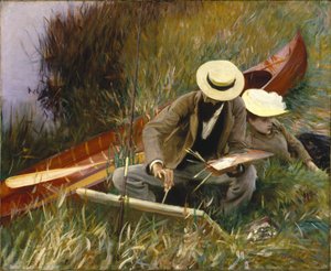 Studie v terénu od John Singer Sargent