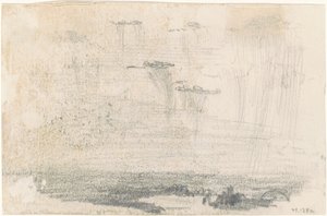 Mraky [verso] od John Singer Sargent