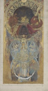 Design for Boston Public Library, 1890-4 od John Singer Sargent