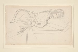 Postava dívky od John Singer Sargent