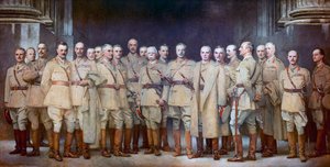 Generálové 1. světové války od John Singer Sargent