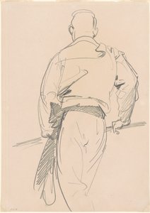 Gondoliér, Benátky, 1912. od John Singer Sargent