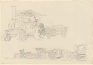 Povozy zbraní, Francie od John Singer Sargent