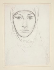 Hlava ženy od John Singer Sargent