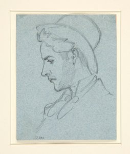 Hlava mladého muže od John Singer Sargent